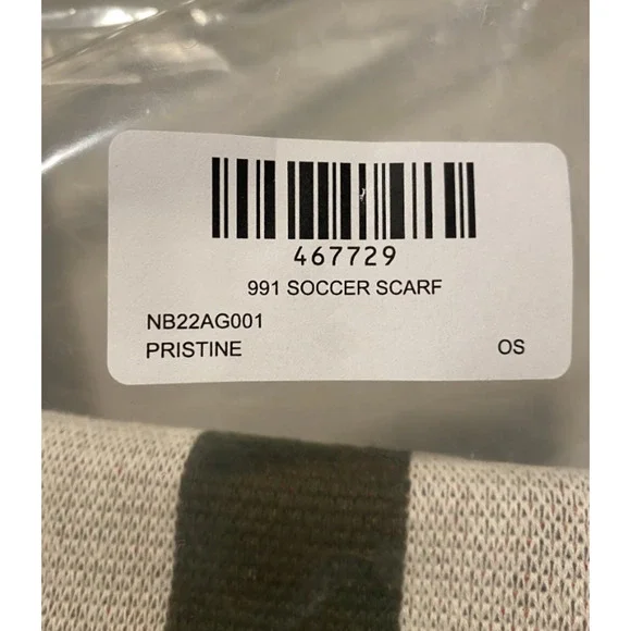 Aime Leon Dore 991 Soccer scarf New Balance Reversible